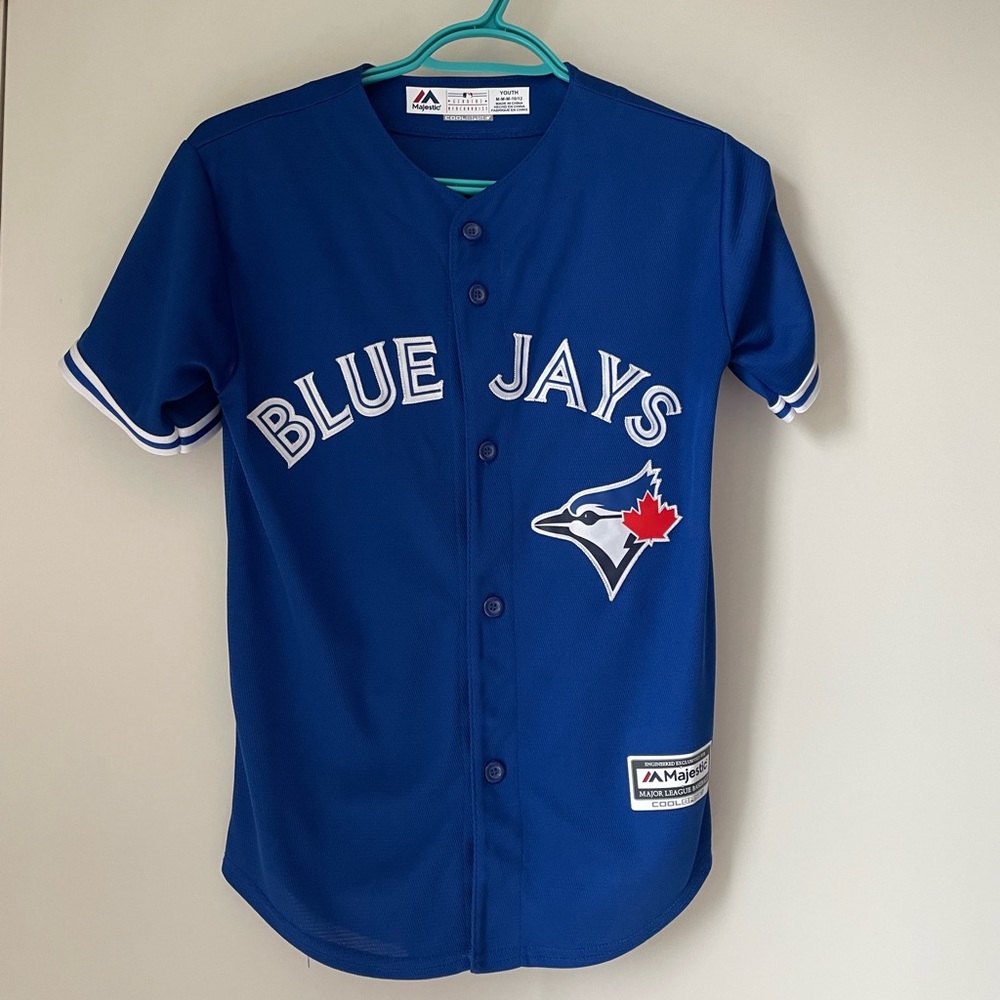 Blue jays youth medium jersey